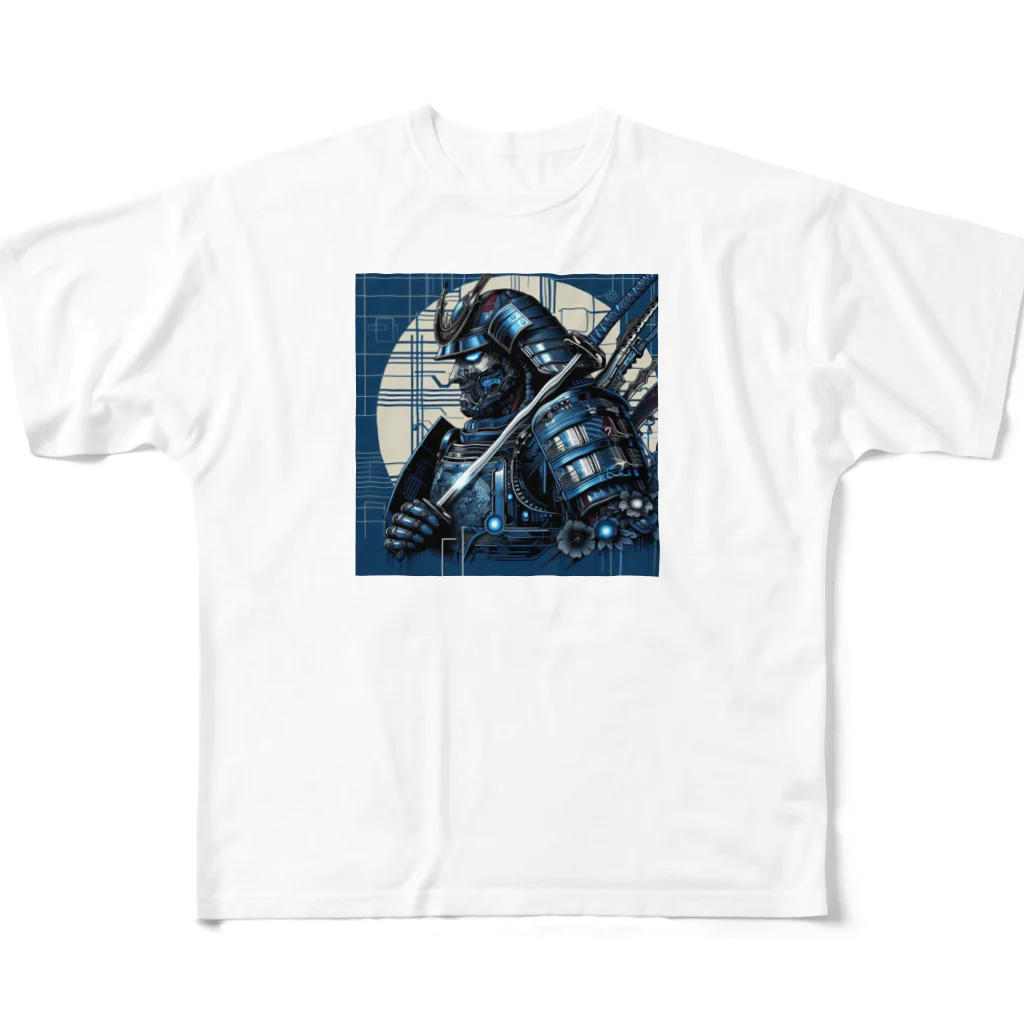 TUDOIの推志武士　壱 All-Over Print T-Shirt