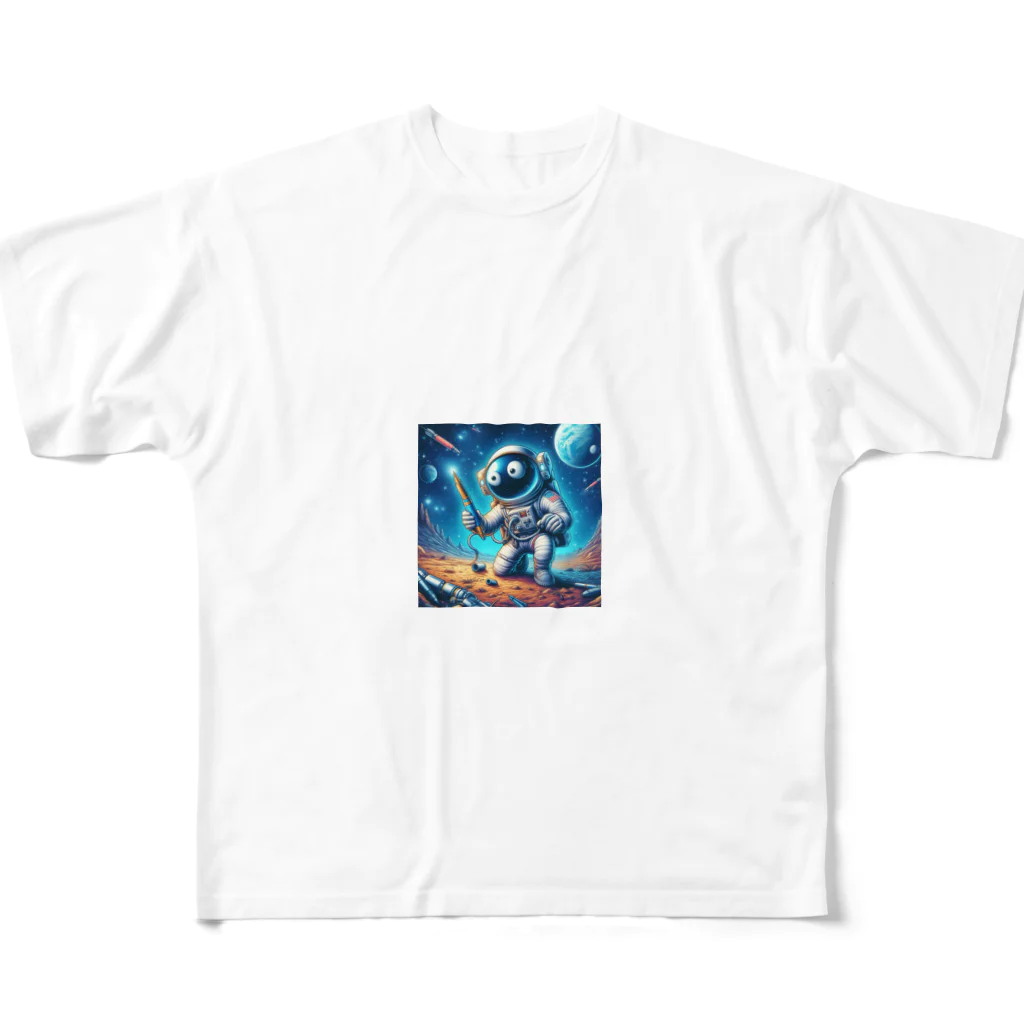 メアリーの未知の宇宙を冒険する魅惑的なペン All-Over Print T-Shirt