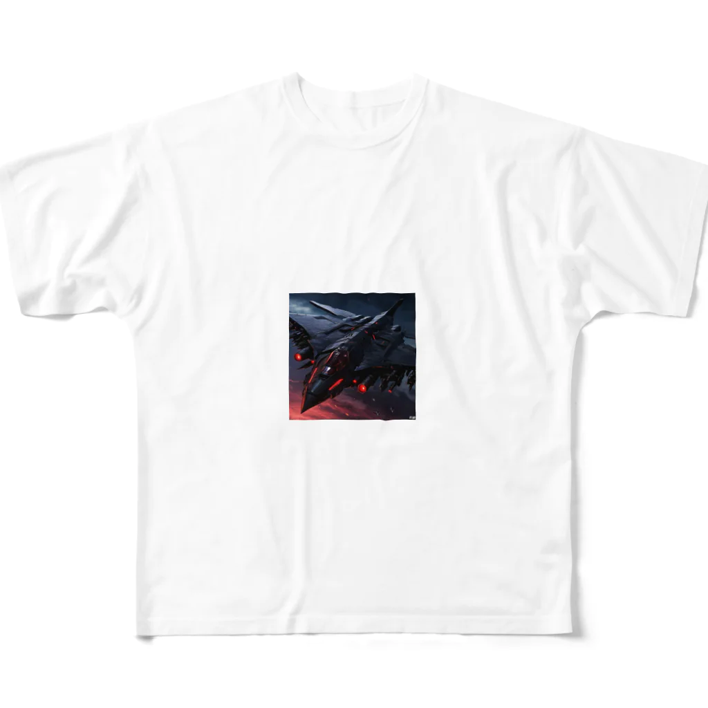 ZeroCreativeのブラッドファング・スカイリッパー フルグラフィックTシャツ