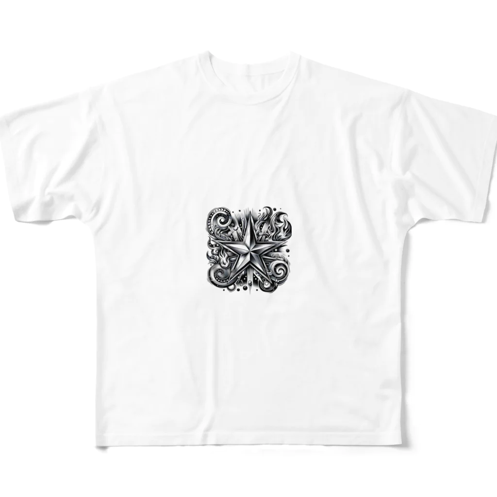 ミッスルのスターtatto All-Over Print T-Shirt