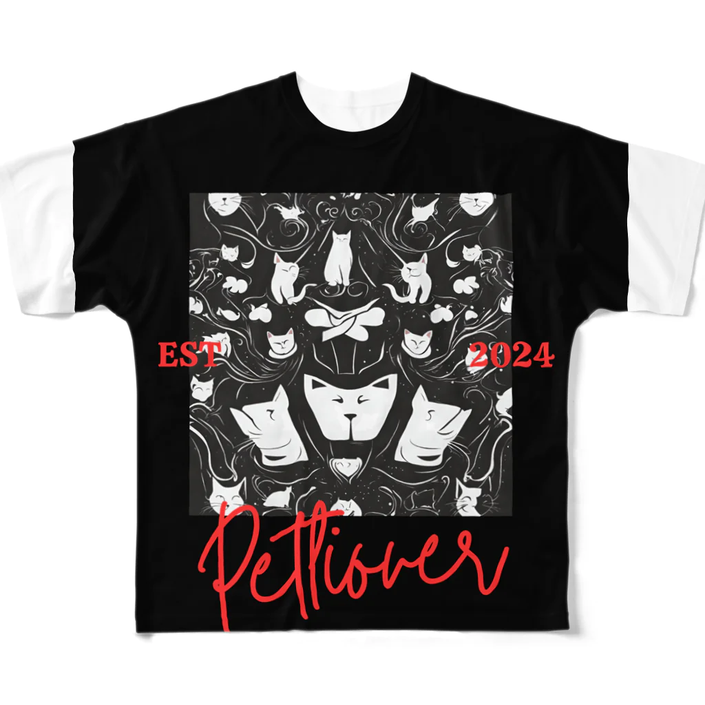 SERIY_SHOPのキャッツ大集合！ All-Over Print T-Shirt