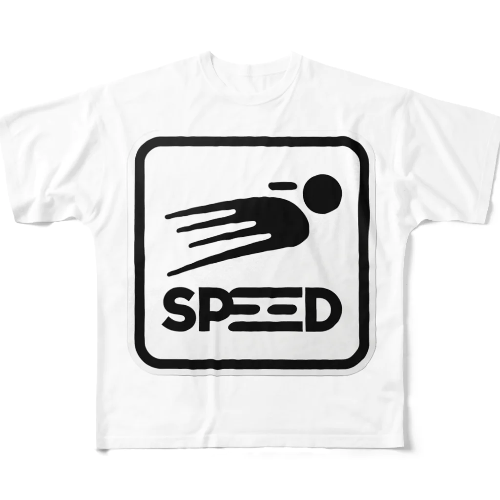 Iku6710のSPEED All-Over Print T-Shirt