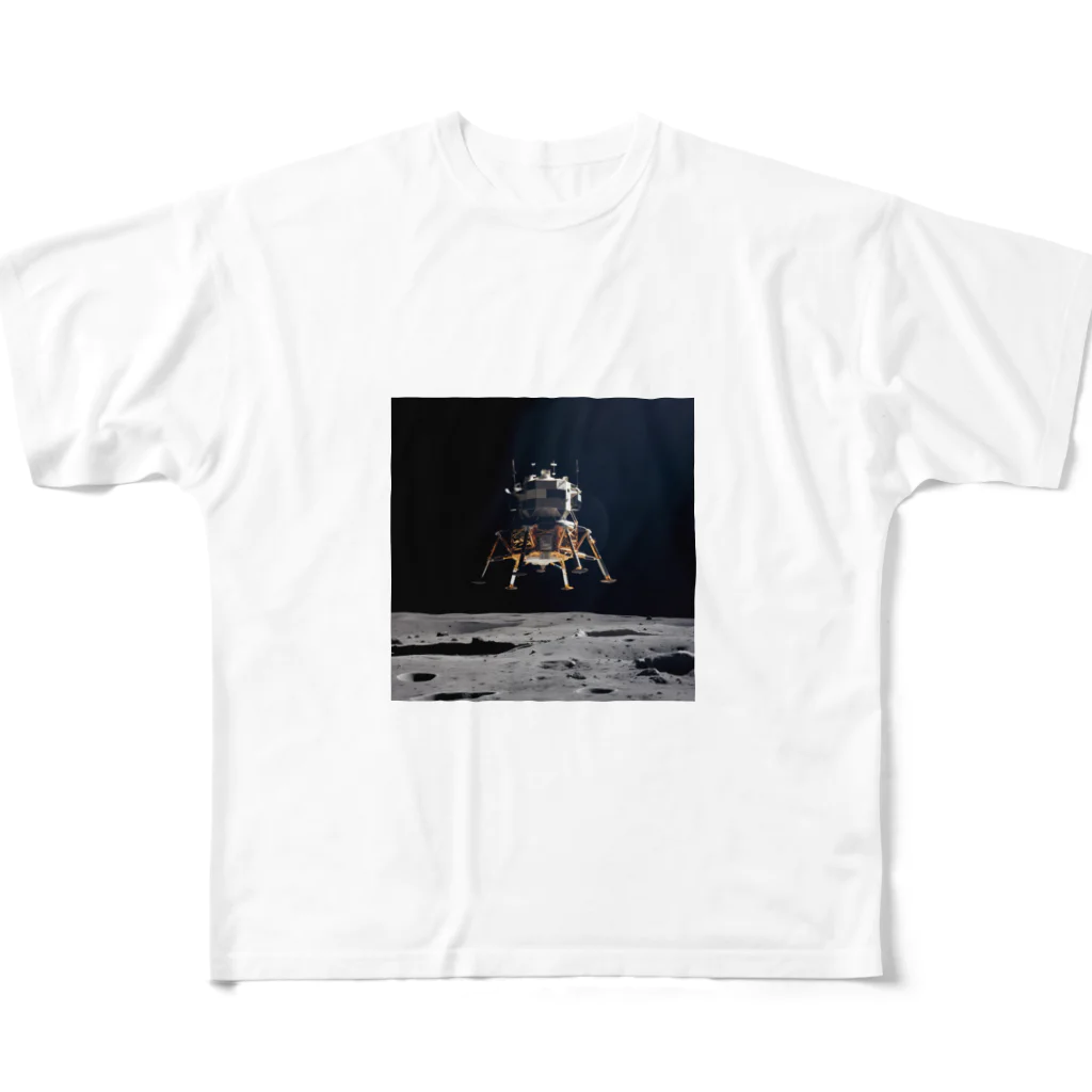 AQUAMETAVERSEの衛星　なでしこ1478 All-Over Print T-Shirt