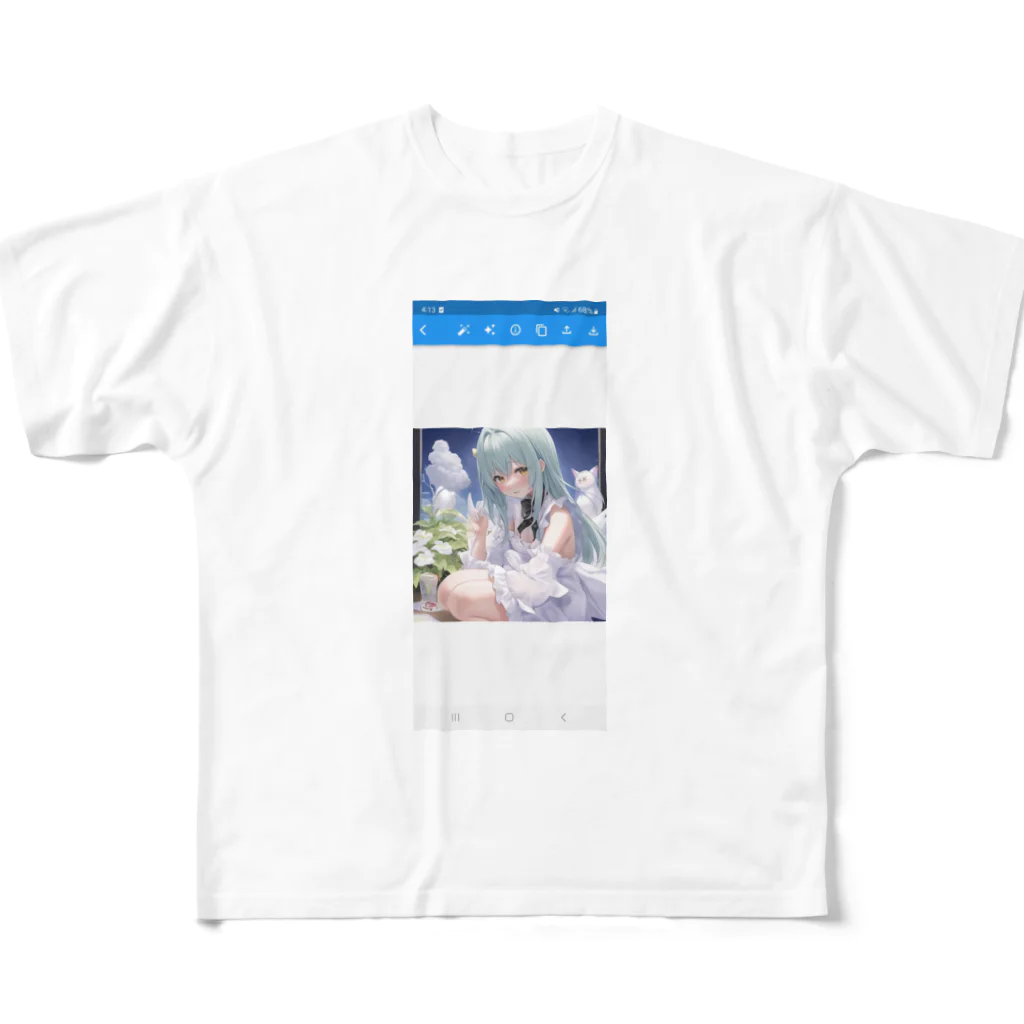 Happy Human の理想の彼女 All-Over Print T-Shirt