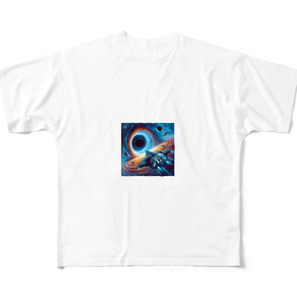 sanbikaの宇宙 フルグラフィックTシャツ