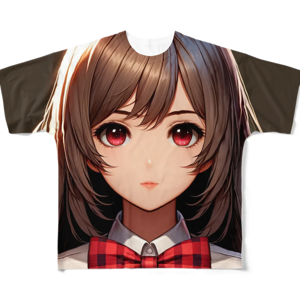 AIchan（AIイラスト）の愛106 フルグラフィックTシャツ