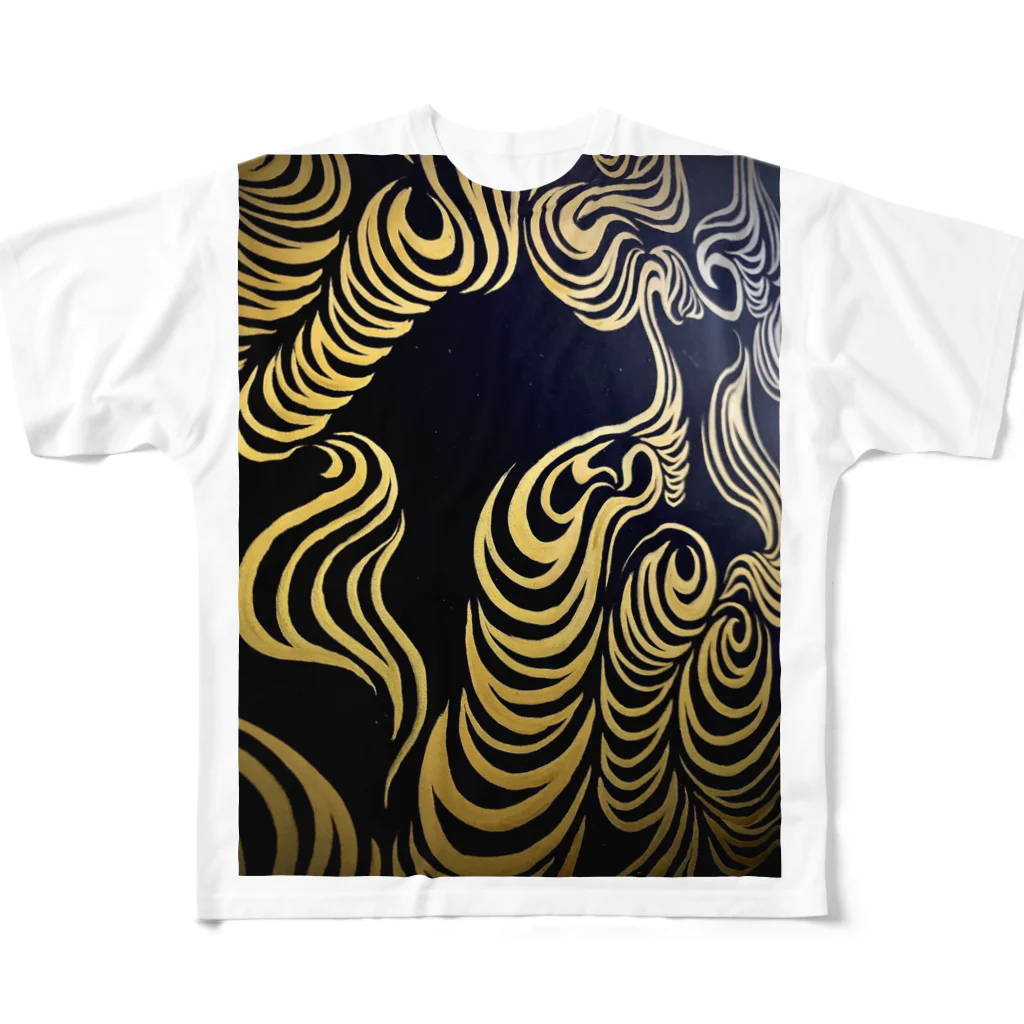 弁慶の紋様シリーズ フルグラフィックTシャツ