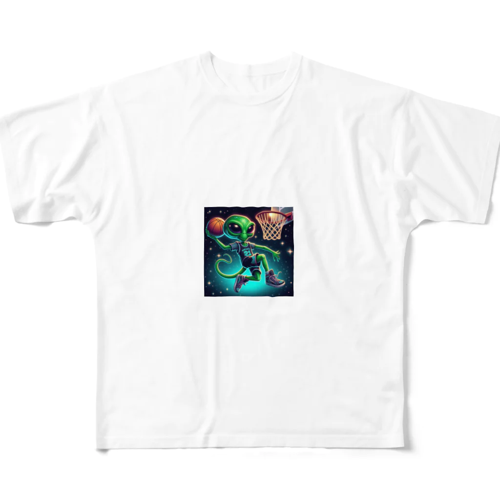 msk300のバスケットエイリアン All-Over Print T-Shirt