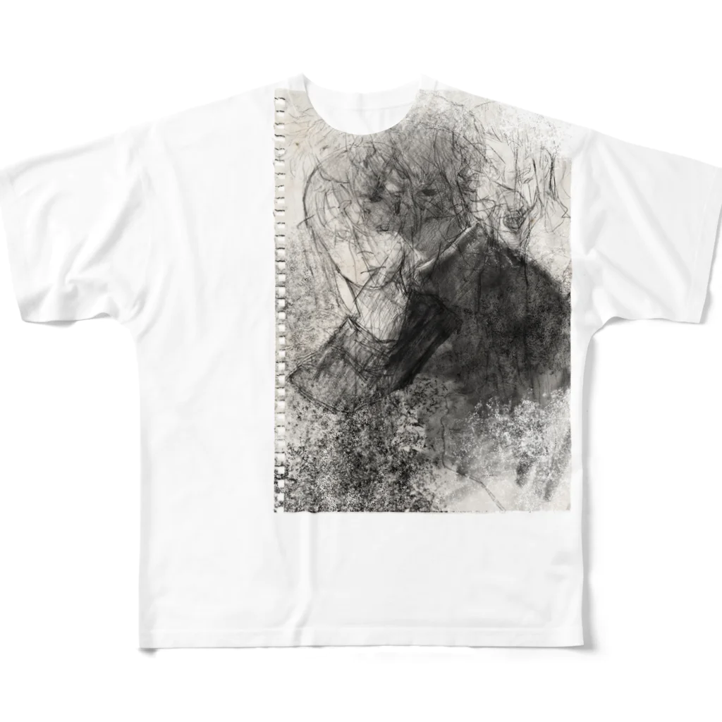 GOATのドローイング All-Over Print T-Shirt