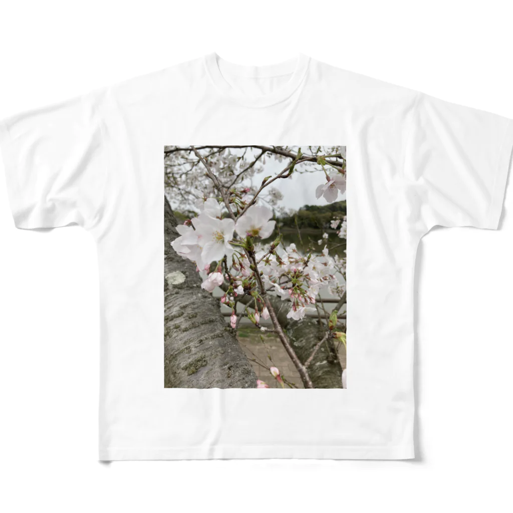 tksの春の顔サクラ All-Over Print T-Shirt