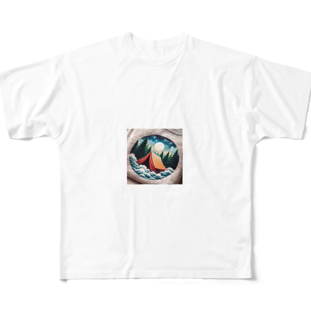 Taiyooooのテントくん All-Over Print T-Shirt