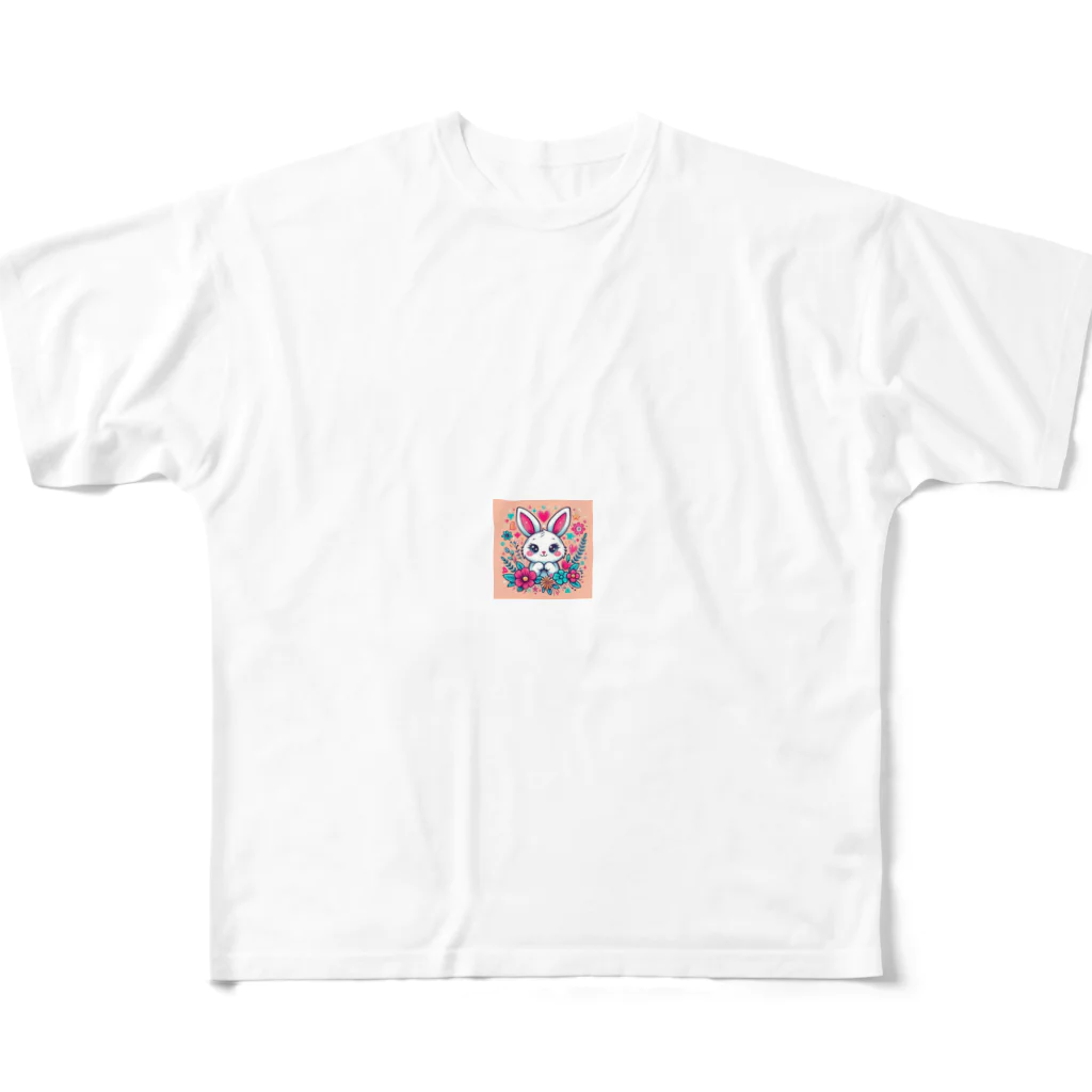 denyo dreamの安眠ウサギ All-Over Print T-Shirt