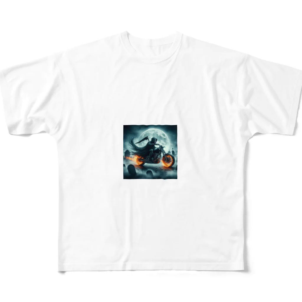 Miya0112の命を取りに行く死神 All-Over Print T-Shirt