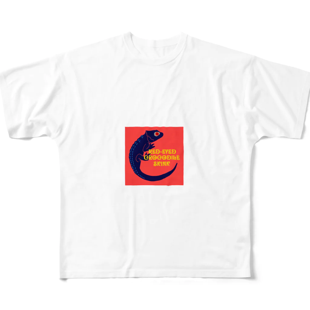 Geckoのアカメカブトトカゲ All-Over Print T-Shirt