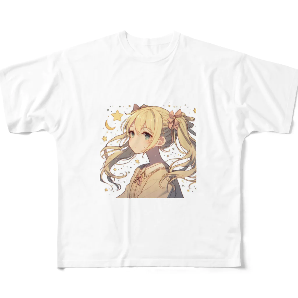 xsayaxの不思議の国の少女✨夢🐇🎩 All-Over Print T-Shirt