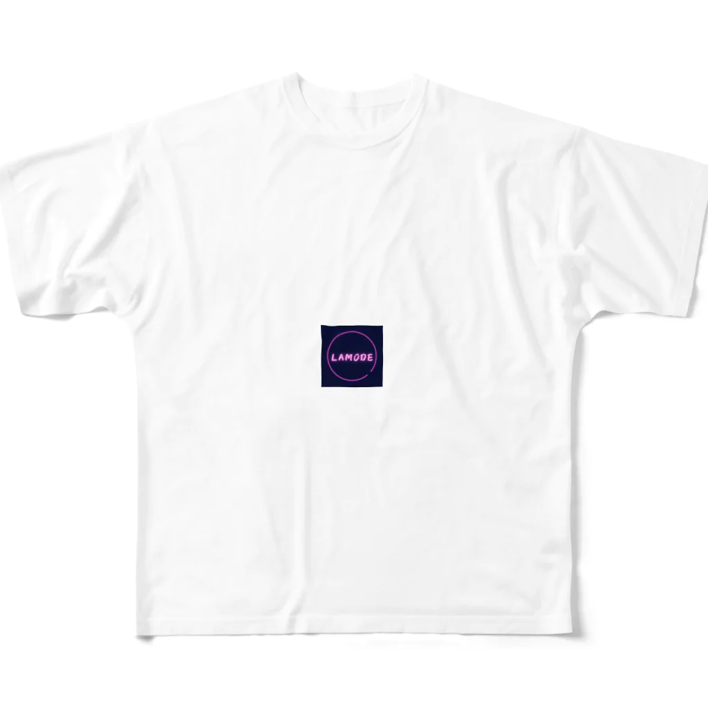 shige00のLamode ロゴ フルグラフィックTシャツ