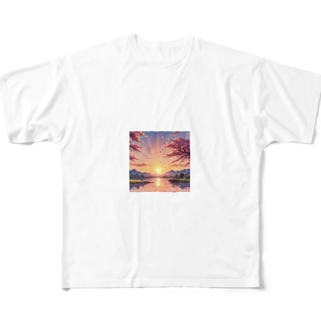 ここのよていの桜の季節2 All-Over Print T-Shirt