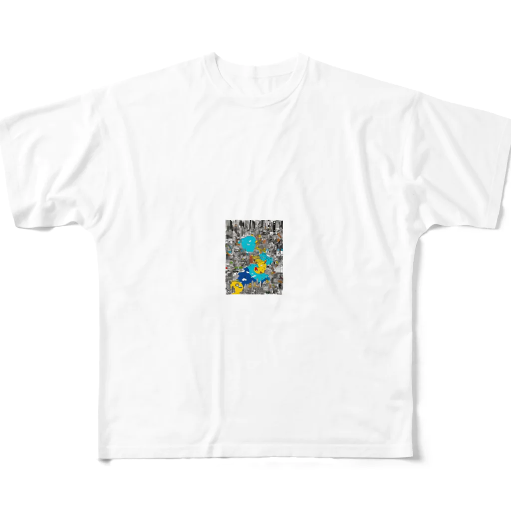 ○○の不思議のアートの不思議 All-Over Print T-Shirt