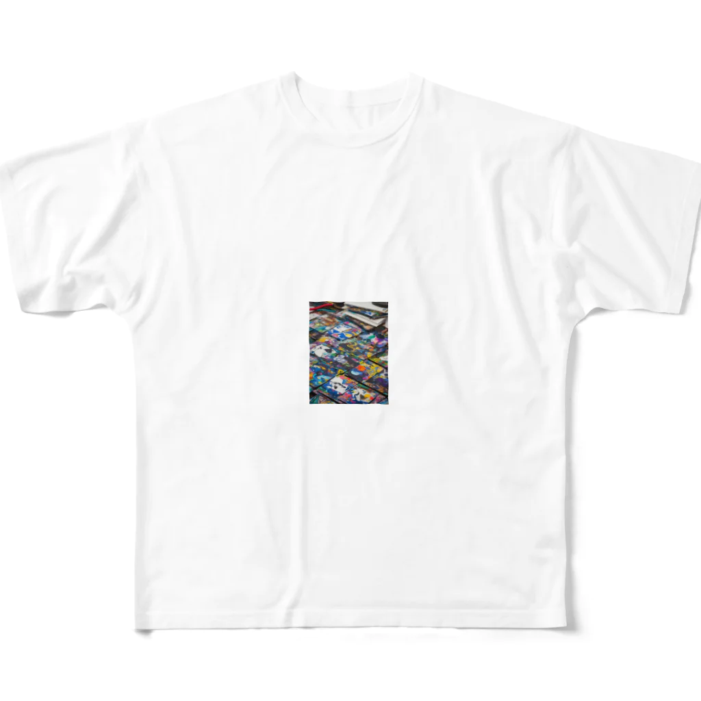 ○○の不思議のパレットの不思議 All-Over Print T-Shirt