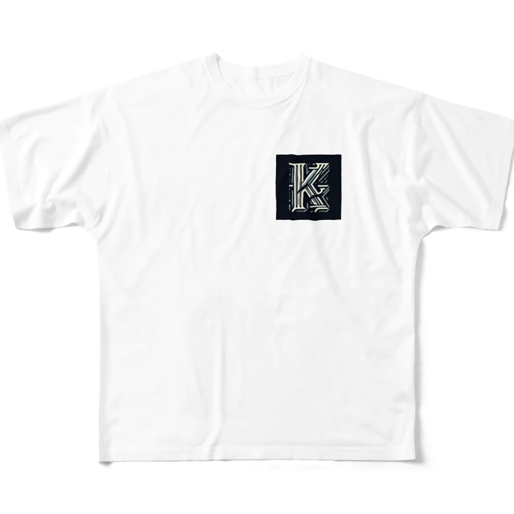 t8n5kのしんぷるけい All-Over Print T-Shirt