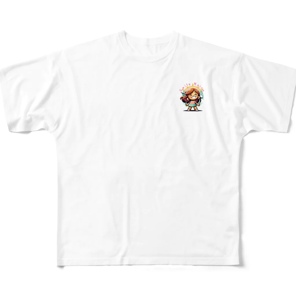 けいかちゃんのSmile Keica フルグラフィックTシャツ