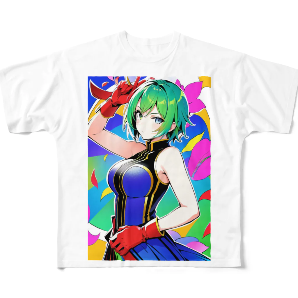 ぷの戦乙女 All-Over Print T-Shirt