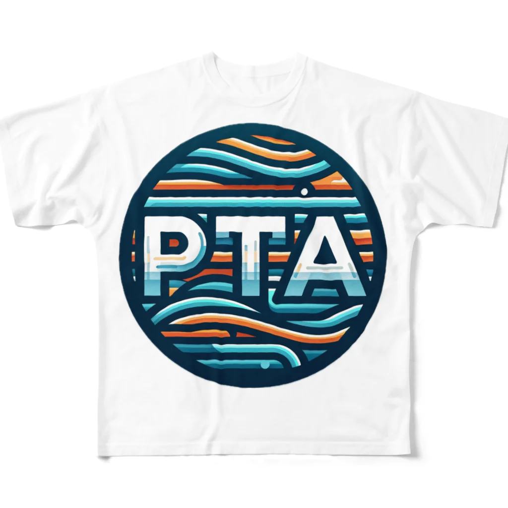 PTA役員のお店のPTA フルグラフィックTシャツ