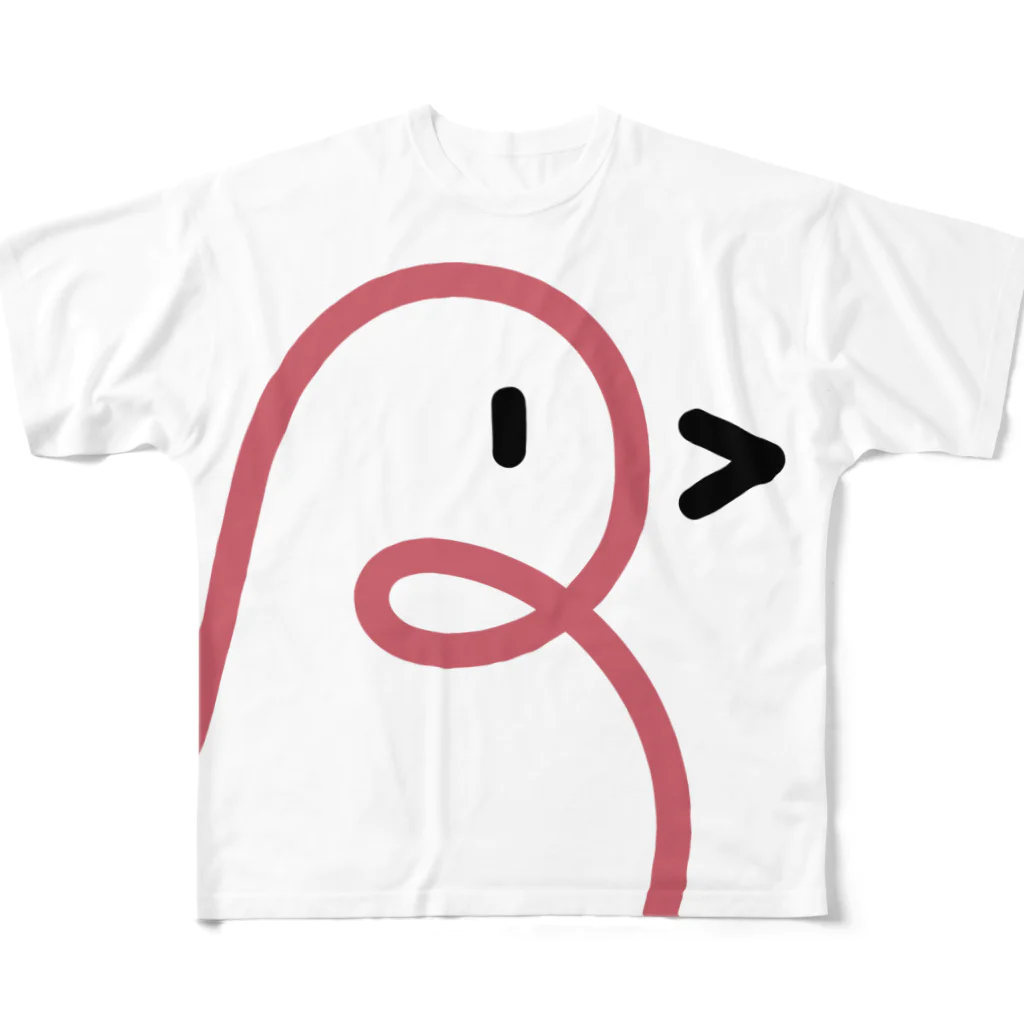 BuranoのBig-B-Bird（1000円寄付） All-Over Print T-Shirt