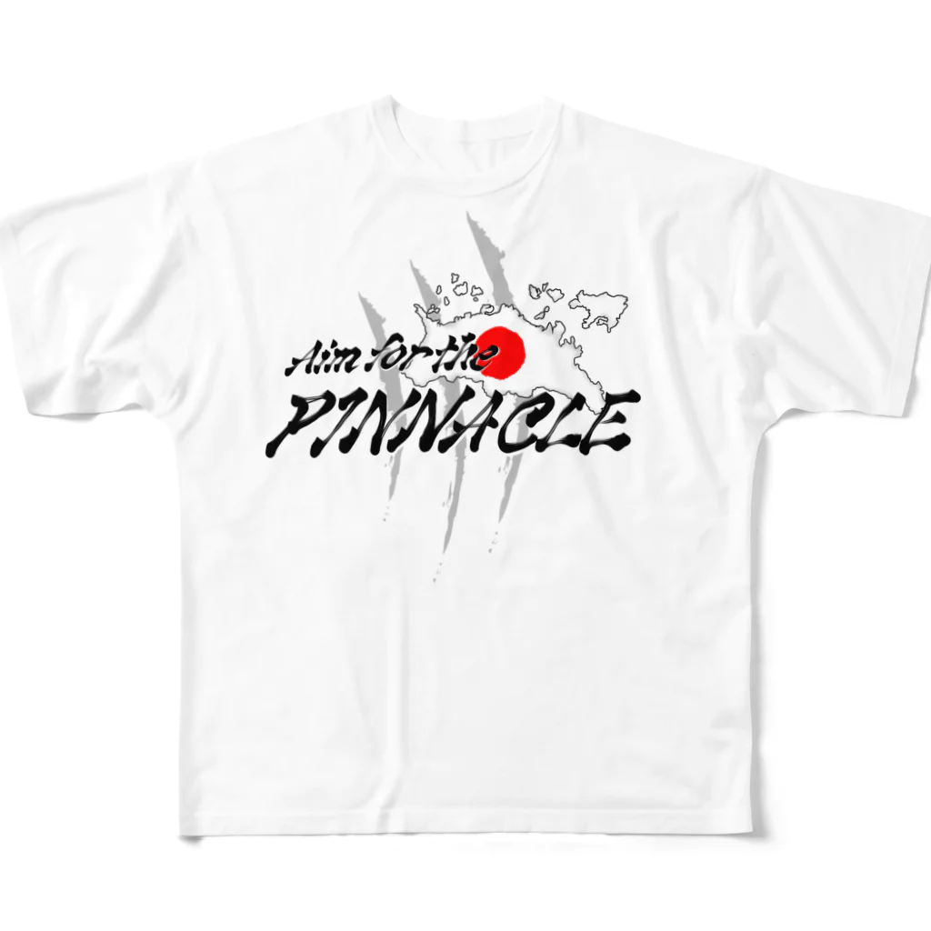 Pinnacle Elite SurvivorsのAim for the PINNACLE All-Over Print T-Shirt