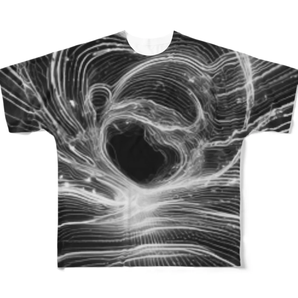 ニュートラルノードの✨ cosmic void✨ フルグラフィックTシャツ