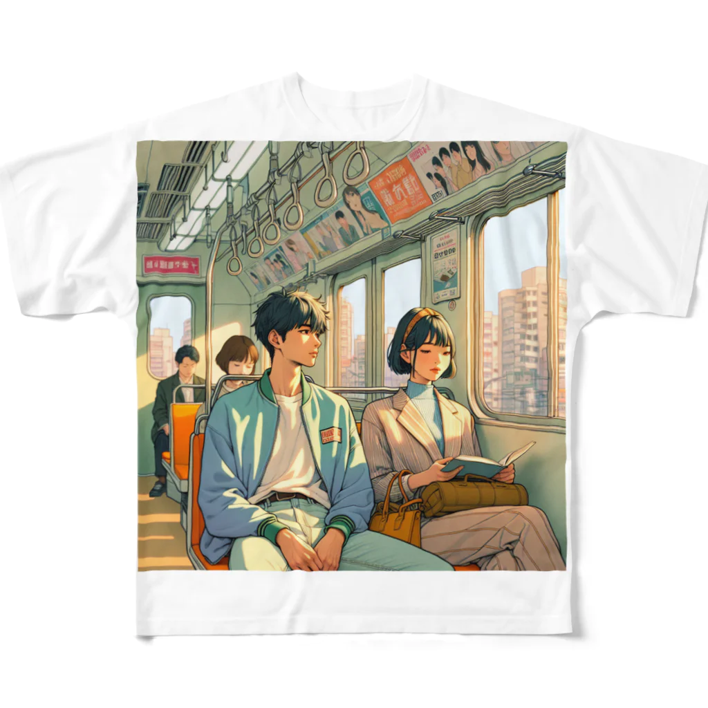 citypopのcitypop All-Over Print T-Shirt