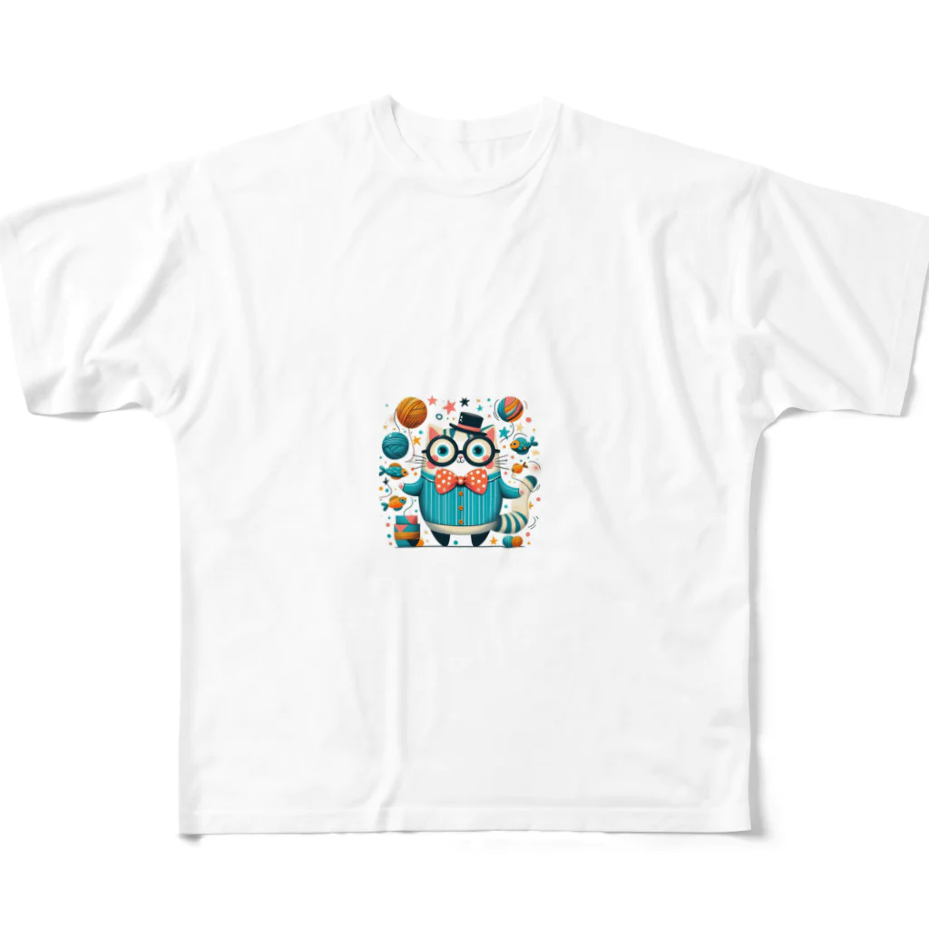 good777のぽりぽりん フルグラフィックTシャツ