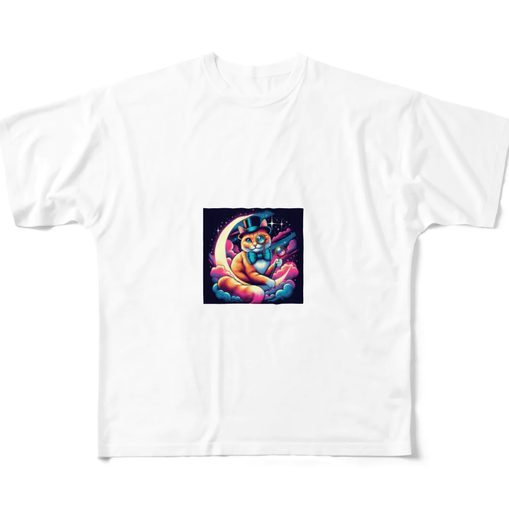 Akira03の猫 All-Over Print T-Shirt