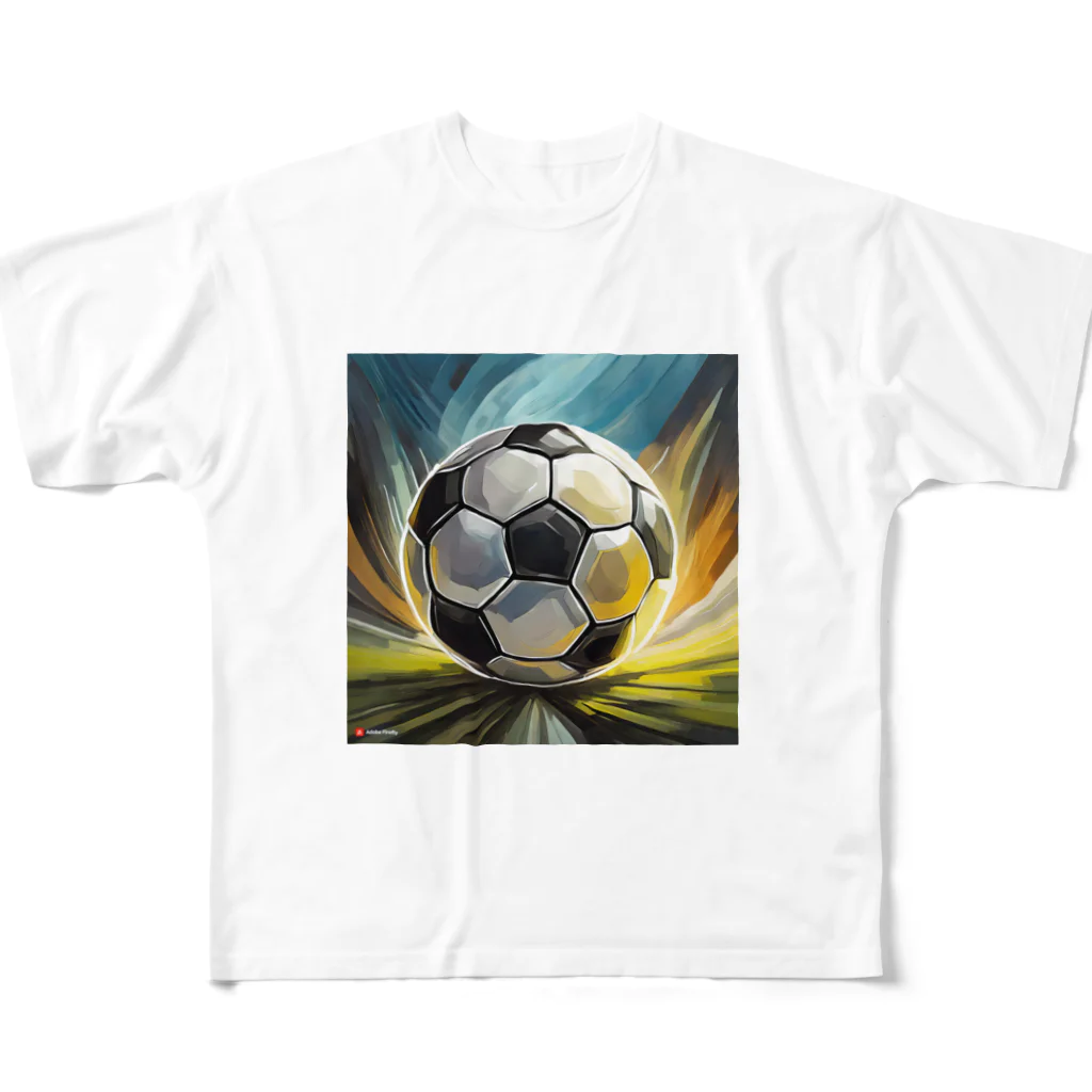 TENTENのサッカーボール All-Over Print T-Shirt