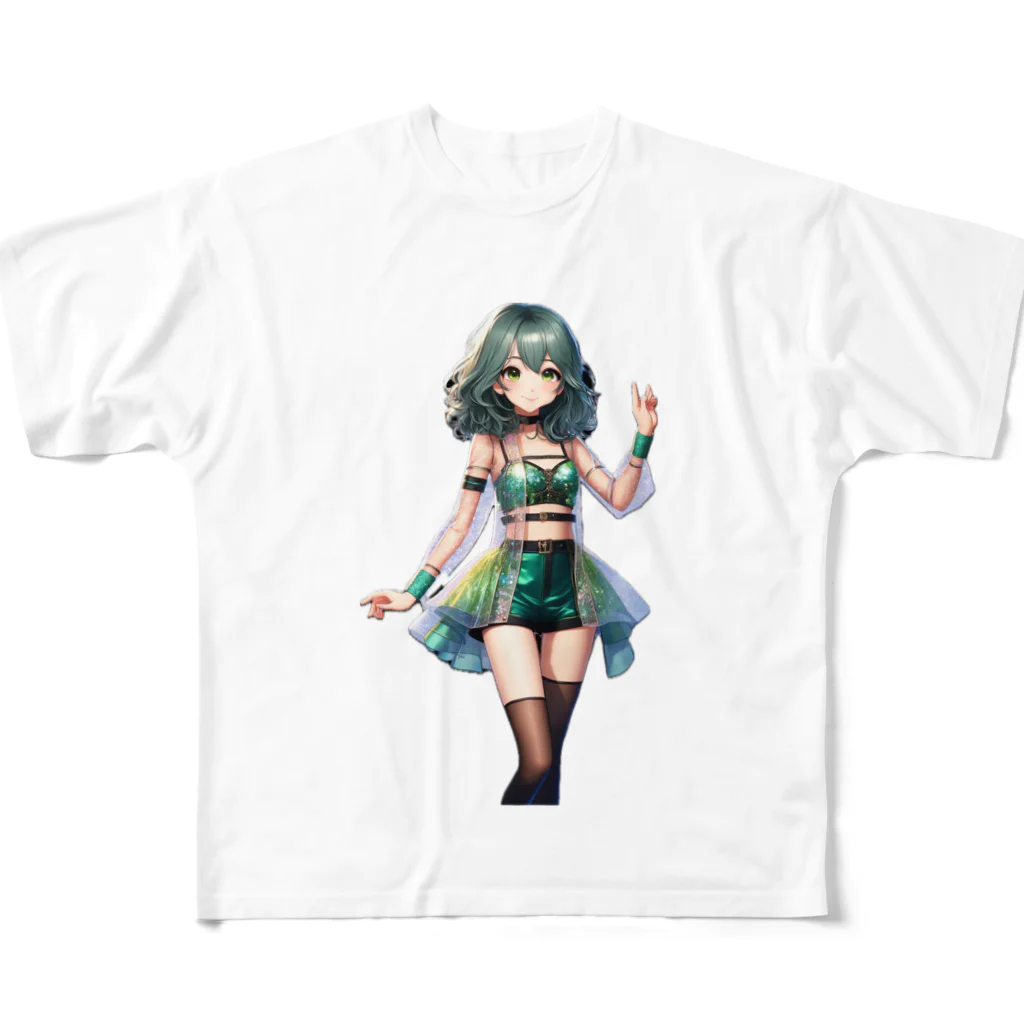 LEELOOショップ✨のアイドル💕ver.4 フルグラフィックTシャツ