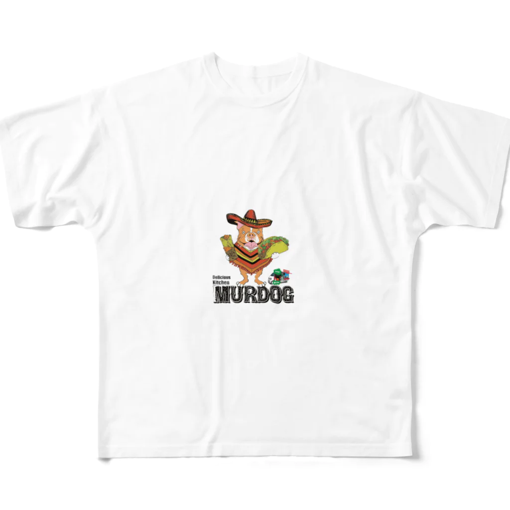 デリシャスキッチンMURDOG のデリシャスキッチンMURDOG  All-Over Print T-Shirt