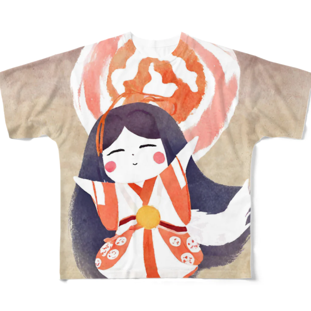 hogarakuの女神ちゃん All-Over Print T-Shirt