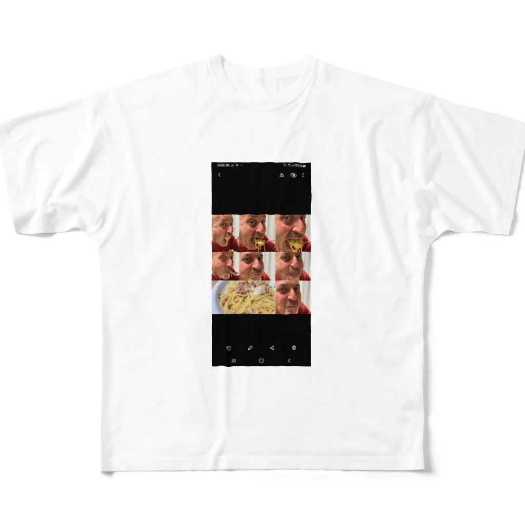 LA-VOLPEのLA CARBONARA All-Over Print T-Shirt