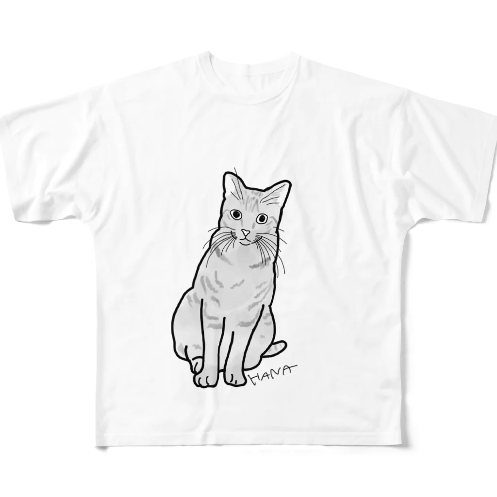 OKPのはな フルグラフィックTシャツ