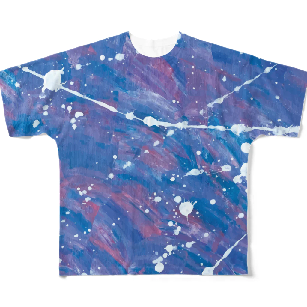 Akya_Artworksの惑星 All-Over Print T-Shirt