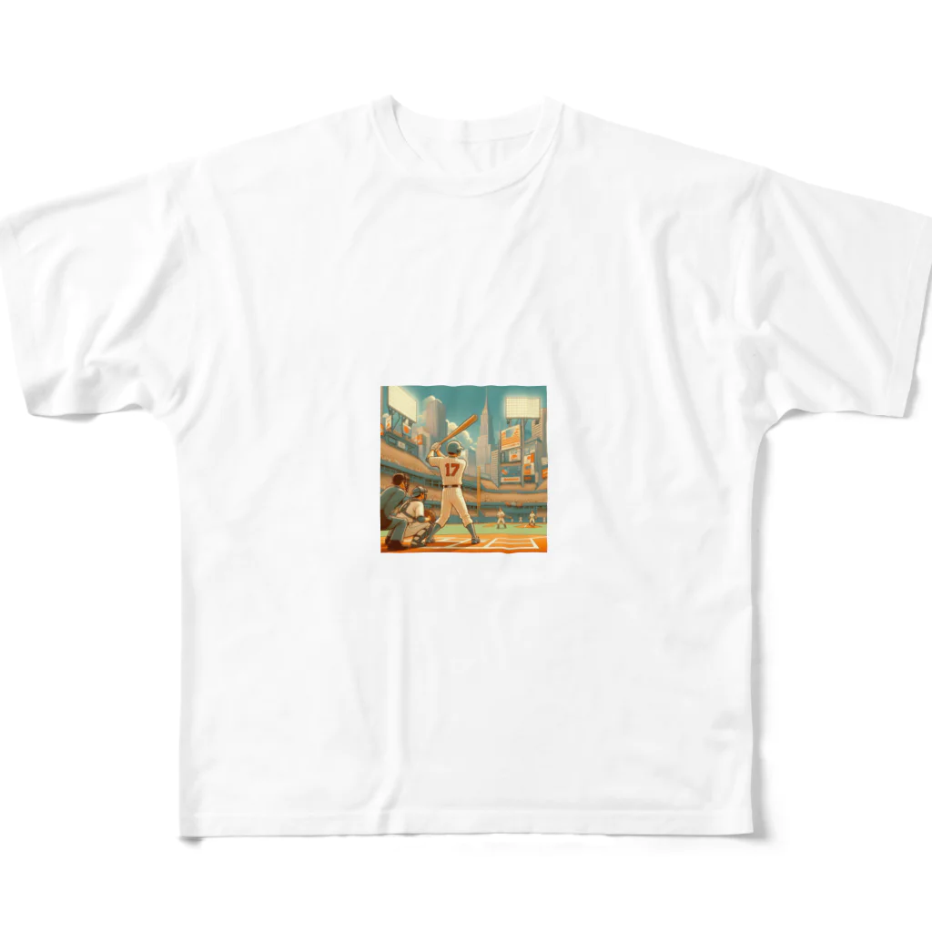 GUNSUNの君は大谷になれるか All-Over Print T-Shirt