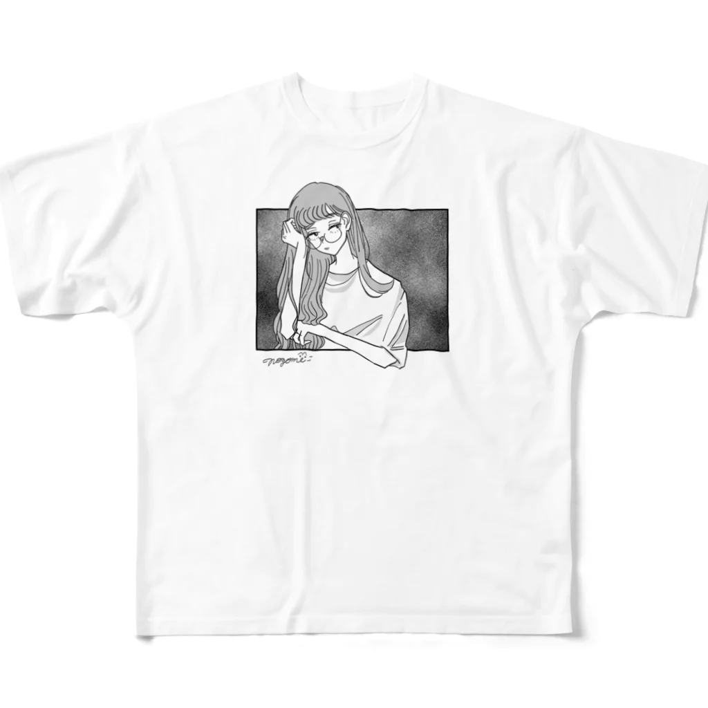 ？のさ フルグラフィックTシャツ