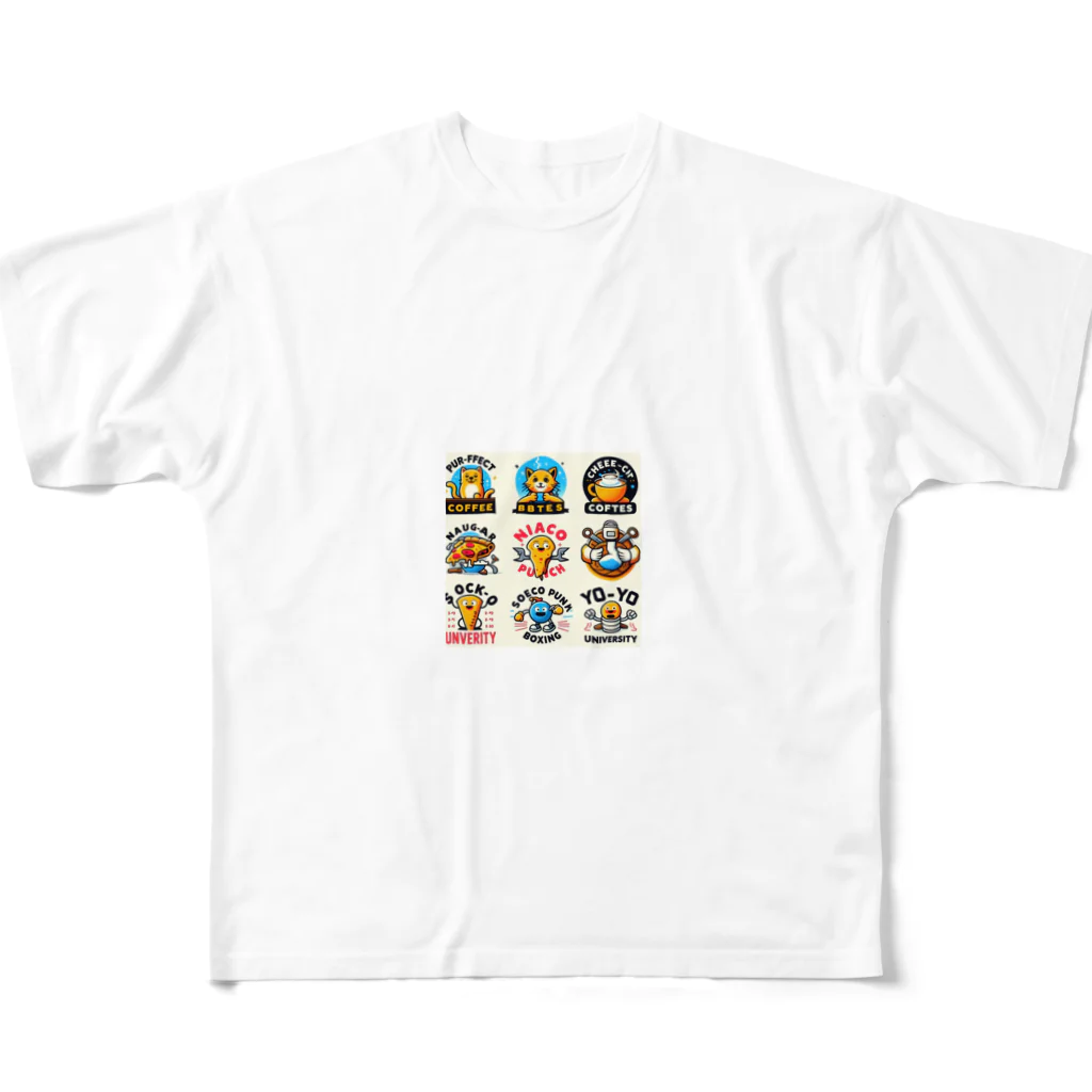 CLASSISのNIACO All-Over Print T-Shirt