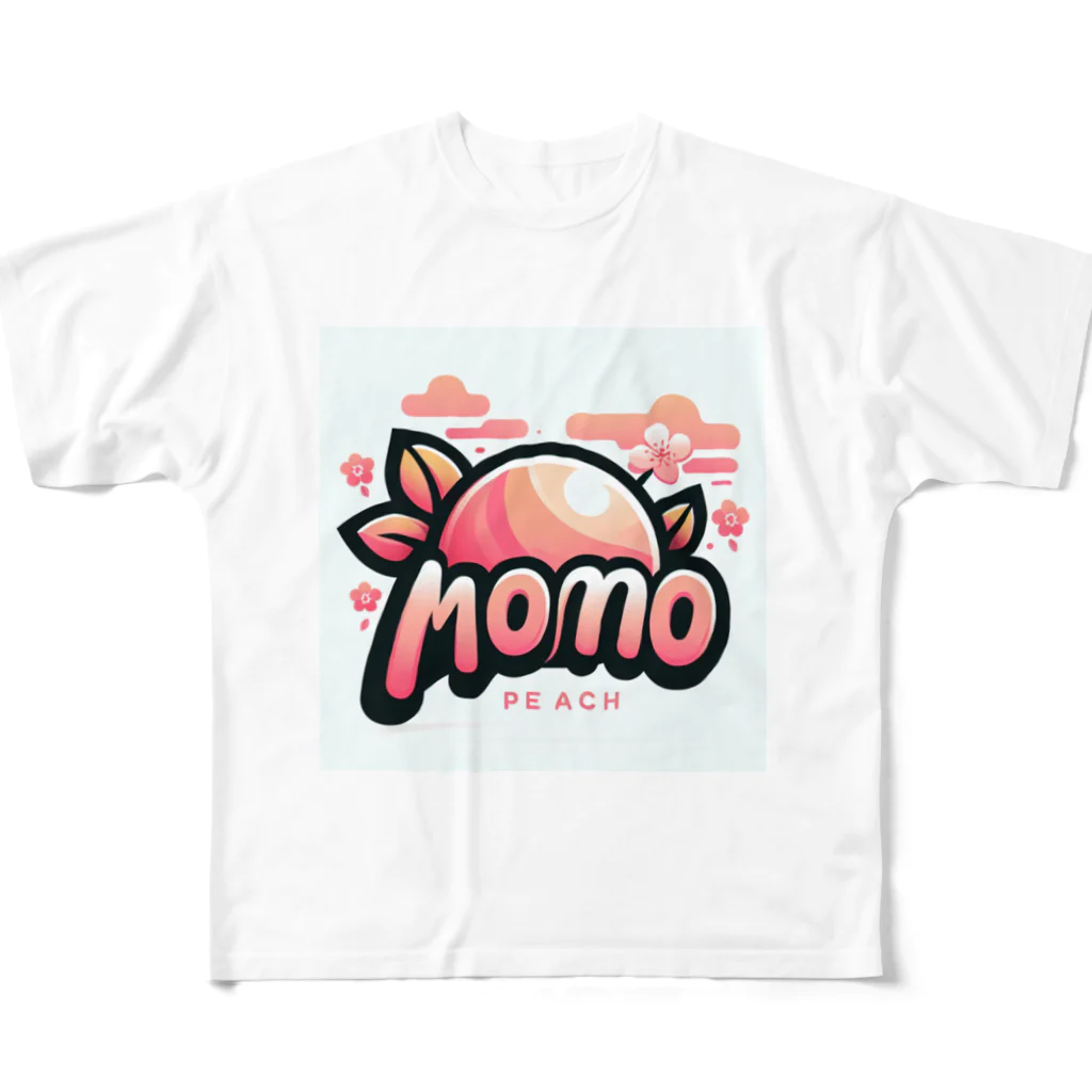 momo⭐︎WorldのmomoWorld フルグラフィックTシャツ