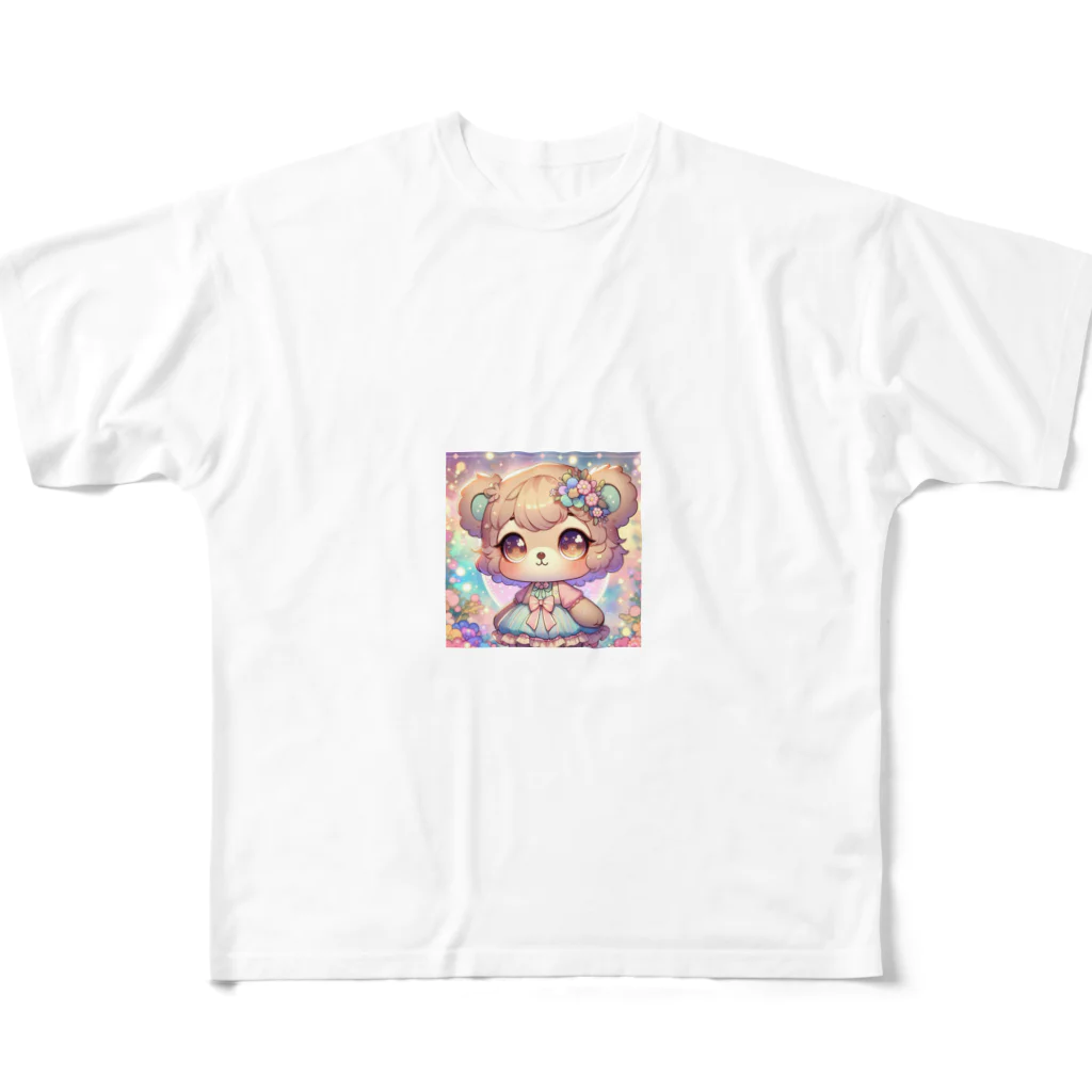 oshhinの萌えくま フルグラフィックTシャツ