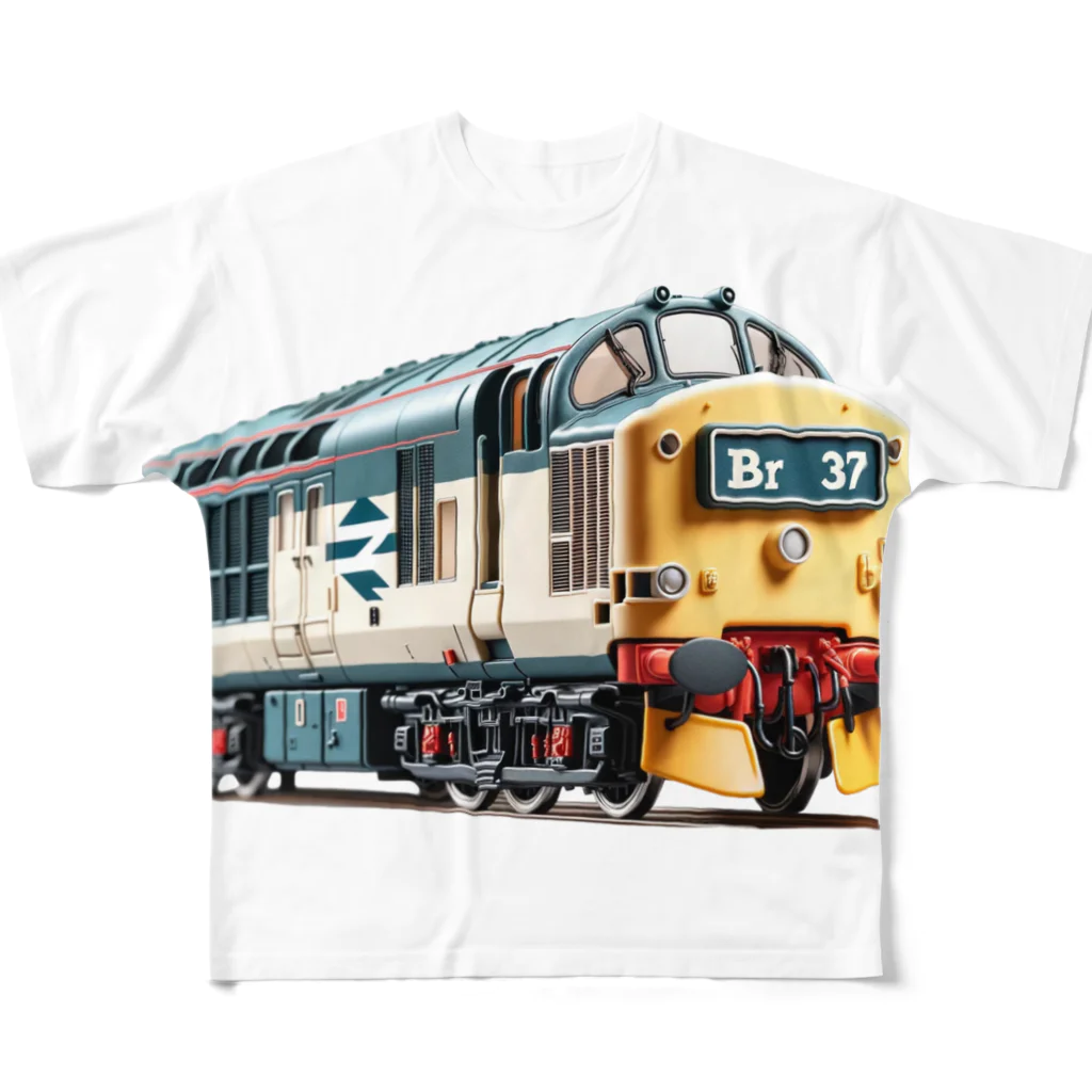 チェリモヤの鉄道模型 04 All-Over Print T-Shirt