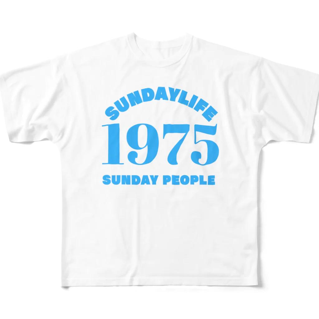 SUNDAY LIFEのSUNDAYLIFE1975 All-Over Print T-Shirt