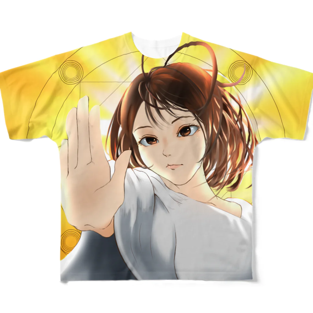 みやっち(ASMR'S)のバームクーヘンの女神 フルグラフィックTシャツ
