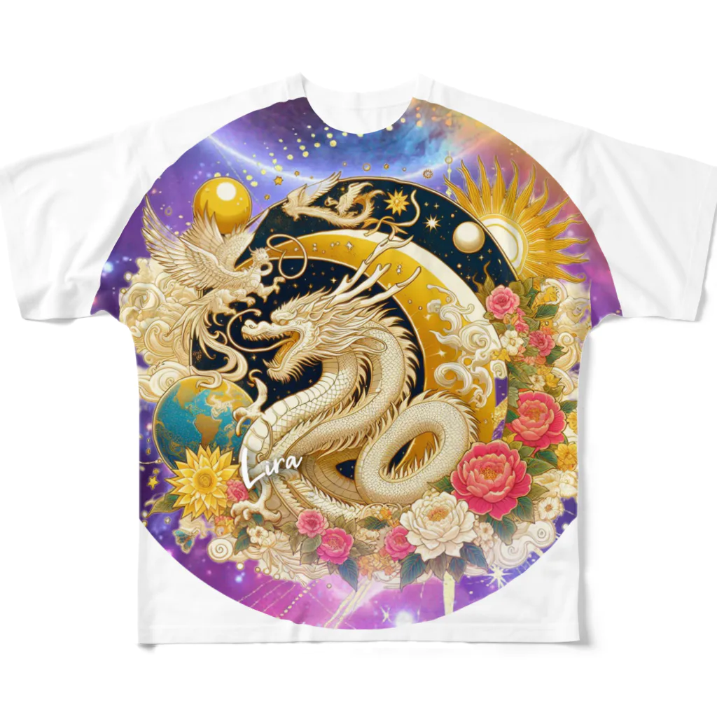 Lira-0011のLira龍神シリーズ～ フルグラフィックTシャツ