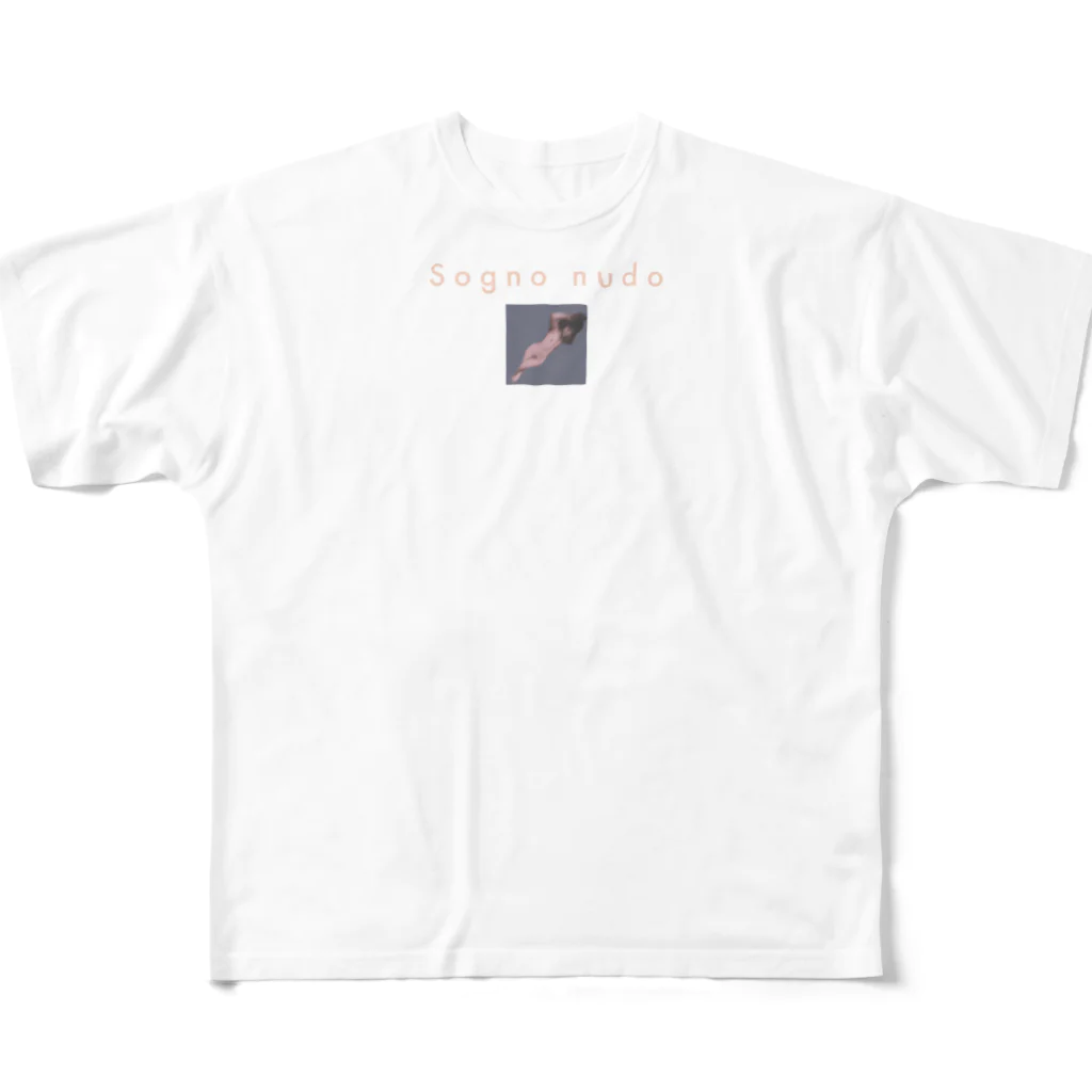 Adulti E Bambiniのsogno nude(裸夢) All-Over Print T-Shirt